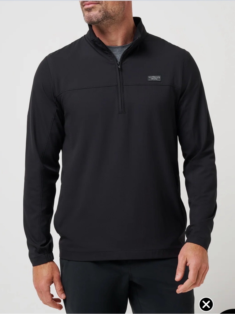 Travis Mathew Black Wanderlust Performance Zip Jacket size XXL